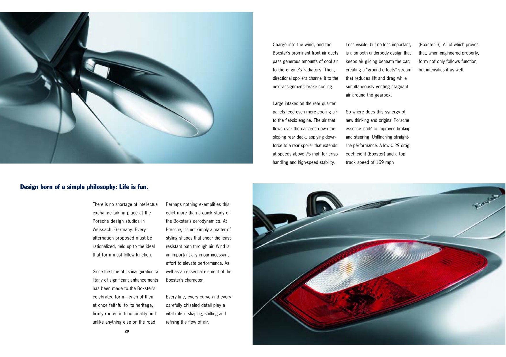2007 Porsche Boxster Brochure Page 4